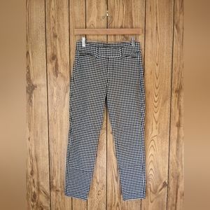 Old Navy Pixie high waist ankle length houndstooth dress pant